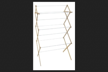 Picture of Madison Mill 52.5 in. H x 18.25 in. W x 29.5 in. D Wood Clothes Drying Rack