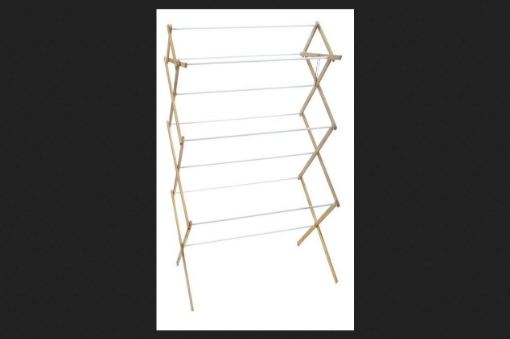 Picture of Madison Mill 52.5 in. H x 18.25 in. W x 29.5 in. D Wood Clothes Drying Rack
