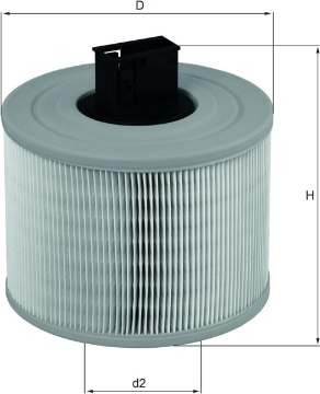 Picture of MAHLE LX 1035 Air Filter
