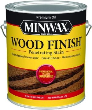 Picture of Minwax 710770000 Wood Finish 250 VOC Compliant, Red Mahogany Stain, Gallon