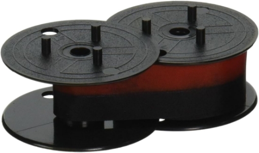 Picture of Monroe Systems for Business Printing Calculator Ribbon Spool, Black/Red
