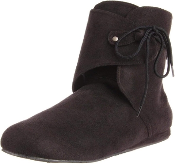 Picture of Morris Costumes Low Top mens's Renaisc Black Short Boot 12-13