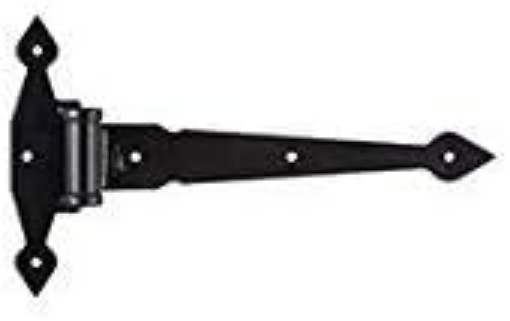 Picture of NATIONAL HARDWARE N100053 HINGE GATE BLK 13IN Pack of 5