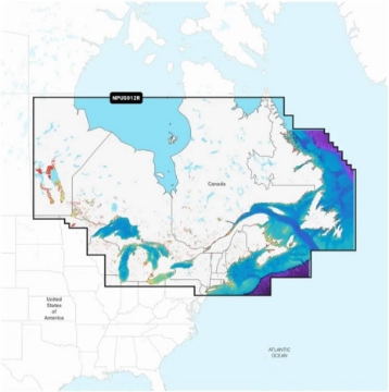 Picture of Navionics Platinum+ NPUS012R - Canada, East & Great Lakes