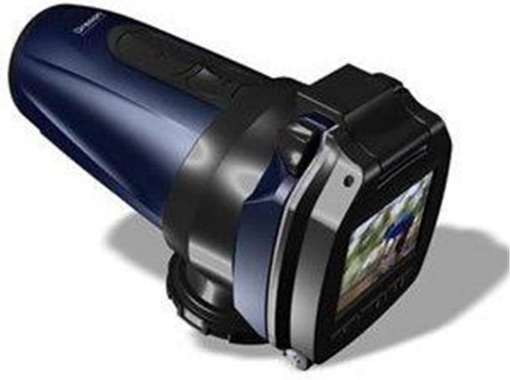 Picture of Oregon Scientific ATC 5K Waterproof Action Cam Flash Memory Video Recorder with 1.5-Inch Color LCD Screen, Still Image and Web Cam Capabilities (Blue)