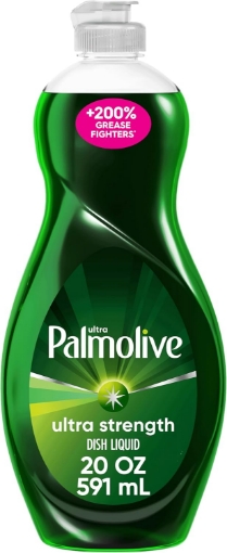 Picture of Palmolive Ultra Strength Liquid Dish Soap, Original Green, 20 Fluid Ounce(Packaging May Vary)