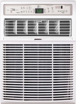 Picture of Perfect Aire 10,000 BTU Slider Air Conditioner Window A/C - Casement, 10000, Gray