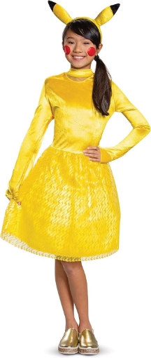 Picture of Pikachu Pokemon Classic Child Girls Costume