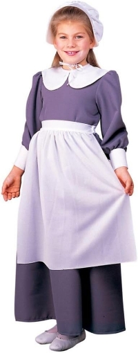 Picture of Pilgrim Girl Child Costume - Small