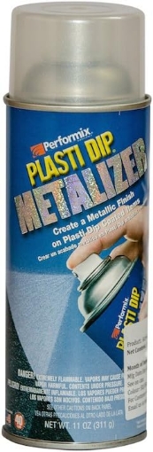 Picture of Plasti Dip Metalizer Flat/Matte Silver Multi-Purpose Rubber Coating 11 oz oz.
