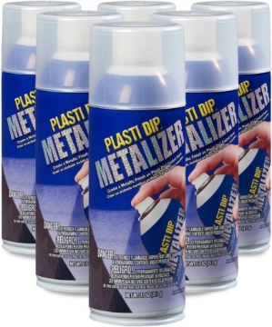 Picture of Plasti Dip Performix 11210-6PK Enhancer Silver Metalizer Aerosol - 11 oz., (Pack of 6)