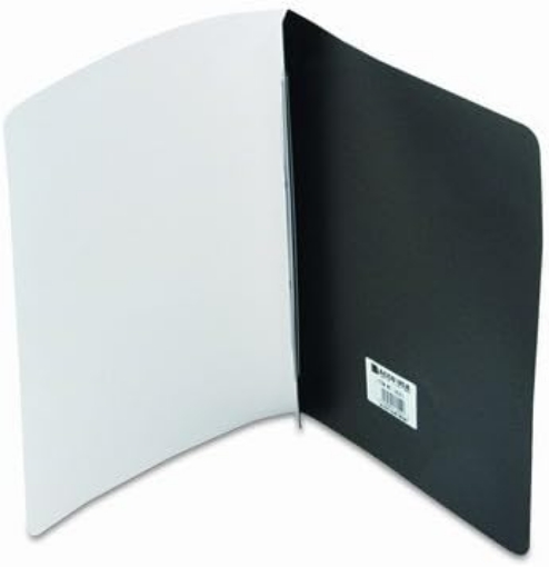 Picture of Plastic Report Cover, Prong Clip, Letter, 3" Capacity [Set of 2]