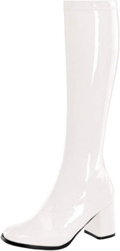 Picture of Pleaser - Gogo (White) Adult Boots - Wide Width - 8W - White