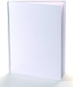 Picture of Portrait Hardcover Blank Pages Book