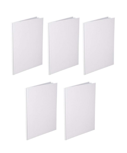 Picture of Portrait Hardcover Blank Pages Book