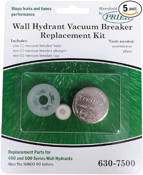 Picture of PRIER Plastic/Metal Vacuum Breaker Repair Kit 400 and 500 Series Mansfield Style Wall Hydrants and PRIER 400 Diamond Series