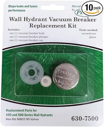 Picture of PRIER Plastic/Metal Vacuum Breaker Repair Kit 400 and 500 Series Mansfield Style Wall Hydrants and PRIER 400 Diamond Series