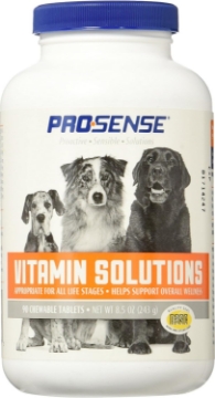 Picture of ProSense Vitamin Solutions 90 Count, Chewable Tablets for Dogs, Helps Support Overall Wellness (P-87039)