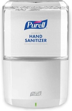 Picture of PURELL ES6 Automatic Hand Sanitizer Dispenser, White, Compatible with 1200 mL PURELL ES6 Automatic Hand Sanitizer Refills (Pack of 1) - 6420-01