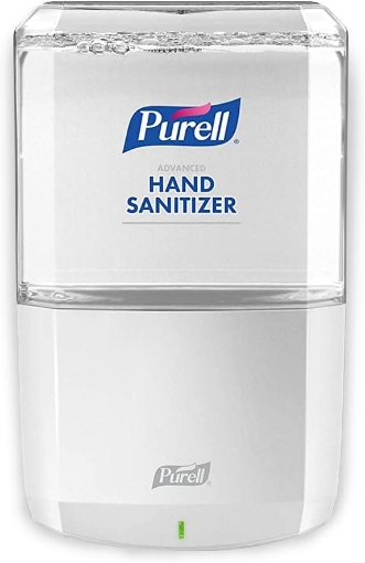 Picture of PURELL ES6 Automatic Hand Sanitizer Dispenser, White, Compatible with 1200 mL PURELL ES6 Automatic Hand Sanitizer Refills (Pack of 1) - 6420-01