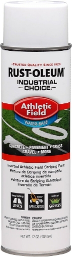 Picture of RUST-OLEUM 206043 AF1600 Athletic Field Striping Paint Spray, White, 17 Ounce