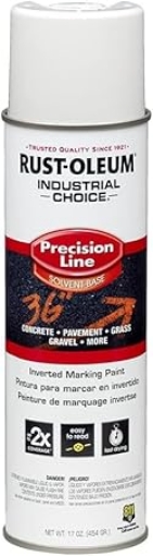 Picture of Rust-Oleum M1600 WHITE FLAT 17 OZ. SPRAY