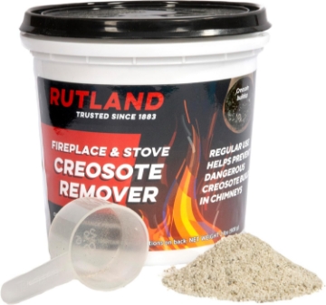 Picture of Rutland Creosote Remover, Fireplace, Wood Stove & Chimney Cleaner, 2 lb Tub
