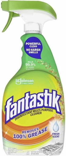 Picture of S C Johnson Wax 71629 Heavy-Duty Antibacterial Cleaner, 32-oz. - Quantity 8
