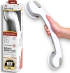 Picture of Safe-er-Grip Changing Lifestyles Suction Cup Grab Bars For Bathtubs & Showers; Safety Bathroom Assist Handle, White & Grey, 16 Inches