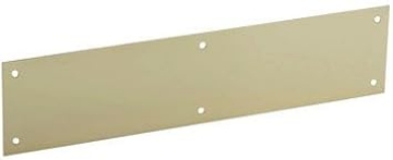 Picture of Schlage 6 in. H x 30 in. L Bright Brass Brass Kickplate