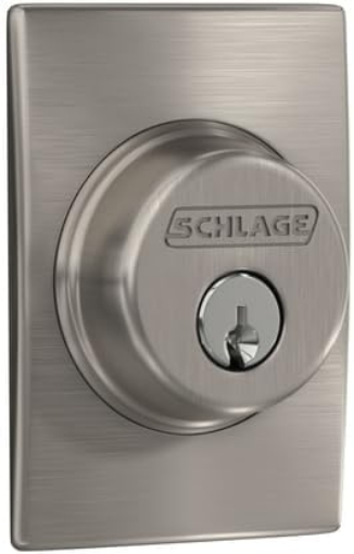 Picture of SCHLAGE Century Satin Nickel Metal Deadbolt