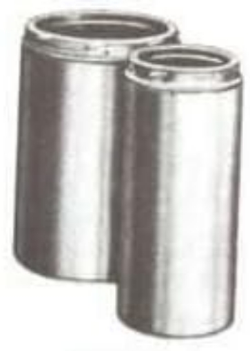 Picture of Selkirk 8 in. Dia. x 12 in. L Stainless Steel Chimney Pipe