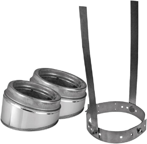 Picture of SELKIRK CORP 206211 6T-30 DEG Elbow Kit, Stainless Steel