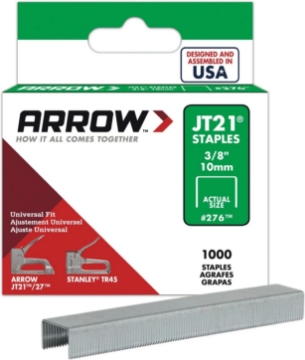 Picture of SEPTLS091276 - Arrow Fastener JT21 Type Staples - 276