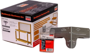 Picture of Simpson Strong-Tie RTC2Z RTC 18-Gauge ZMAX Galvanized Rigid Tie Corner Connector for 2X Joist, 2x4 Post (Pack of 12)