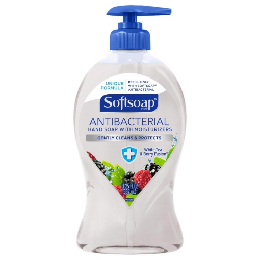 Picture of Softsoap Antibacterial Hand Soap With Moisturizers White Tea & Berry Fusion - 11.25 oz, Pack of 5