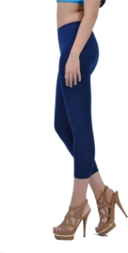 Picture of Soho Apparel Girls Seamless Lady Capri Legging SG-27-Navy Nylon Spandex