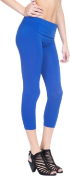 Picture of Soho Girls Emma's Mode Junior Capri Length Leggings SG-27-RoyalBlue