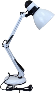 Picture of Sparco Clamp Mount Swing Arm Desk Lamps - 60W Bulb - Desk Mountable - White