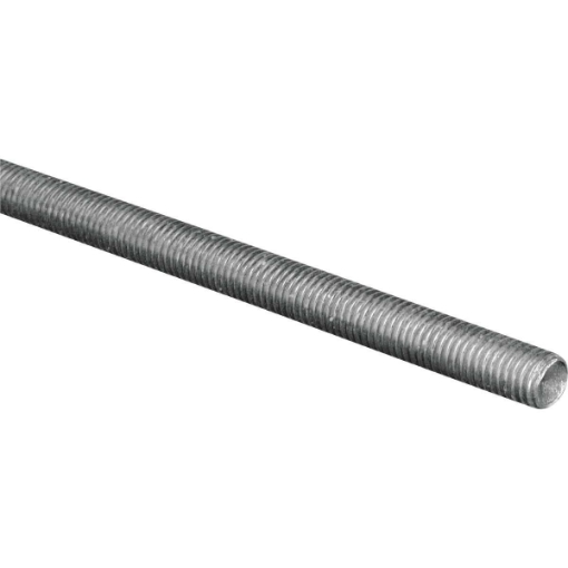 Picture of SteelWorks Corporation 11000/10101 6/32" X 12" Threaded Rod NC Zinc [Misc.]