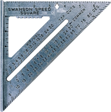 Picture of Swanson Tools Speed Square 5-in-1 7" L