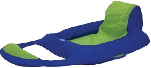Picture of SwimWays Spring Float Recliner - Blue/Lime