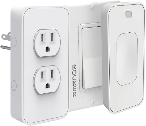 Picture of Switchmate Power & Switches Kits, USB charger, Timer, Snaps Over Rocker Switch, App Controlled