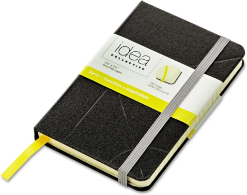 Picture of Tops Oxford Idea Collective Mini Hardbound Journal, Black/Cream, 5.5 X3.5