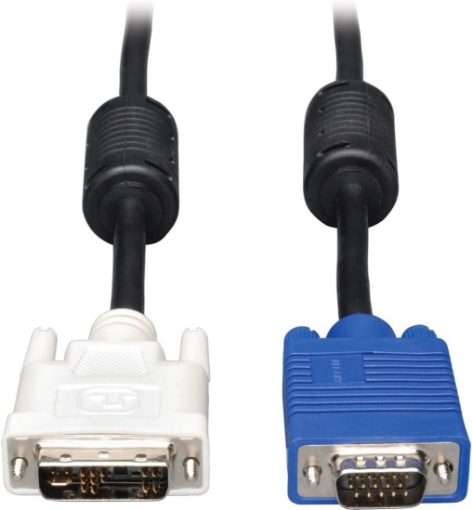 Picture of Tripp Lite DVI to VGA Monitor Cable, High Resolution cable with RGB Coax (DVI-A M to HD15 M) 10-ft.(P556-010)
