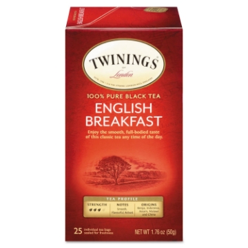 Picture of Twinings English Breakfast Tea, 25 Count (Pack of 1)