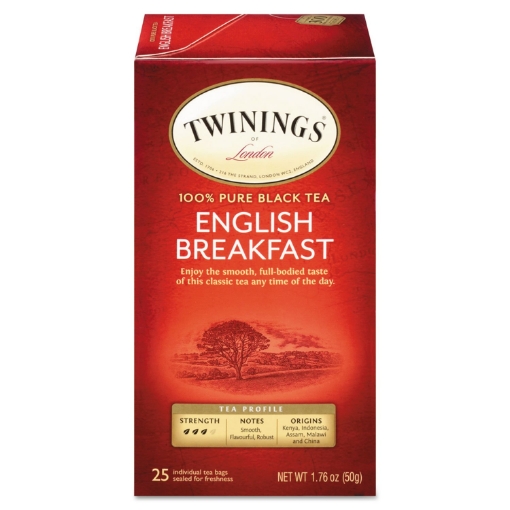 Picture of Twinings English Breakfast Tea, 25 Count (Pack of 1)