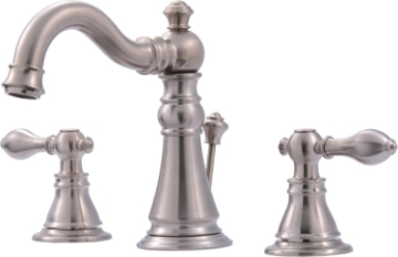 Picture of Ultra UF55113 Two-Handle Brushed Nickel Lavatory Faucet with Pop-Up Drain, No Size