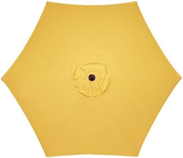 Picture of UM90BKOBD33YLW 9 ft. Yellow Market Umbrella