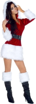Picture of Underwraps Costumes Women's Sexy Christmas Costume - All Wrapped Up